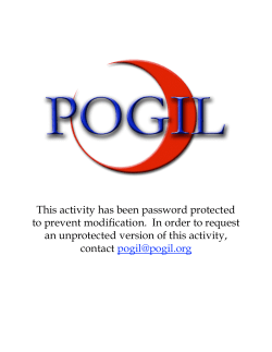 Activities* and Simultaneous Equilibrium