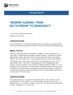 modern albania: from dictatorship to democracy