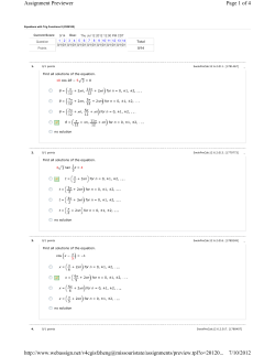 Page 1 of 4 Assignment Previewer 7/10/2012 http://www.webassign