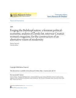 Forging the Bubikopf nation: a feminist political