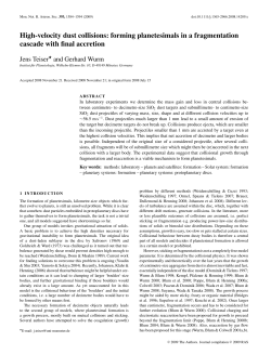High-velocity dust collisions: forming planetesimals in a