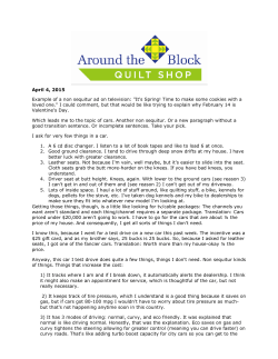 April 4, 2015 Example of a non sequitur ad on television: "It`s Spring