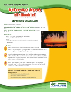 Lesson Plan - Education In Nature