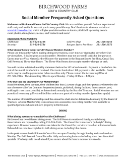 Social Membership Frequently Asked Questions