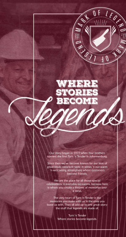 PORK - Turn `n Tender