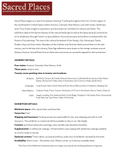 Sacred Places began as a search for greater meaning. Traveling