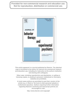 This article appeared in a journal published by Elsevier. The