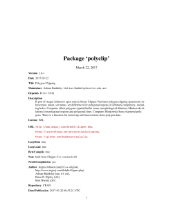 Package `polyclip`