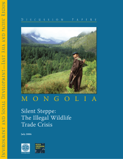 Silent Steppe - World Bank Group