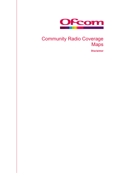 Reading (1 Ummah FM) community radio coverage area map
