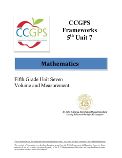 Unit 7 - Roseburg Public Schools