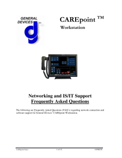 CAREpoint - General Devices