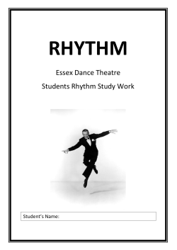 Rhythm Vocabulary complete