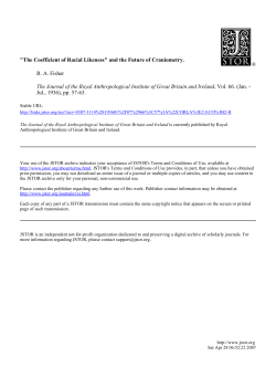 "The Coefficient of Racial Likeness" and the Future of Craniometry