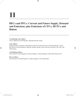 Current and Future Supply, Demand and Emissions, plus