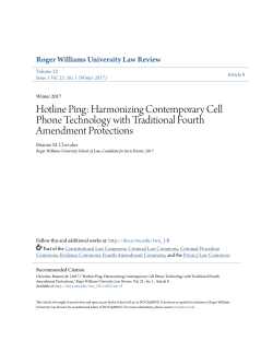 Hotline Ping: Harmonizing Contemporary Cell