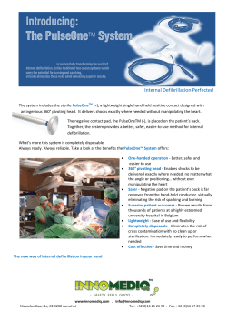 Internal Defibrillation Perfected