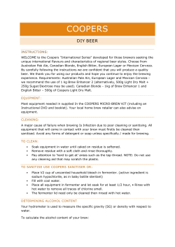 coopers - Love Brewing