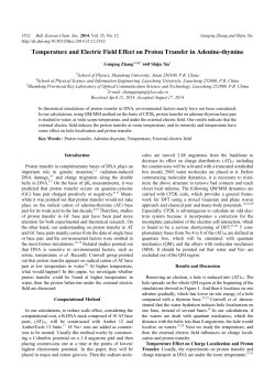Temperature and Electric Field Effect on Proton Transfer in Adenine