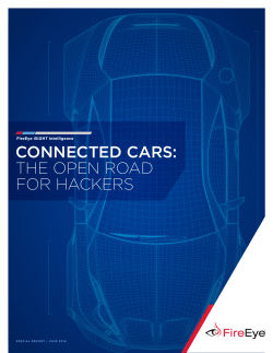 connected cars: the open road for hackers
