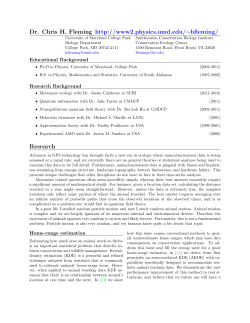 Dr. Chris H. Fleming http://www2.physics.umd.edu/&sim;hfleming