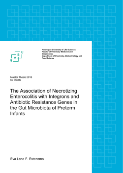 The Association of Necrotizing Enterocolitis with