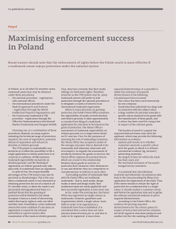 Trademark registration and prosecution strategies