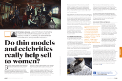 Skinny Models in Advertising