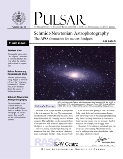 Fall 2006 - KW-RASC Home Page - Royal Astronomical Society of
