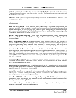 acronyms, terms, and definitions