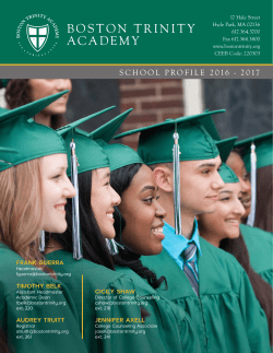 School Profile - Boston Trinity Academy