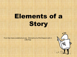 Elements of a Plot with the 3 Little Pigs PowerPoint