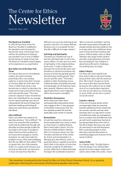 Newsletter - Christ Church Grammar School