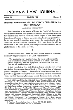 INDIANA LAW JOURNAL