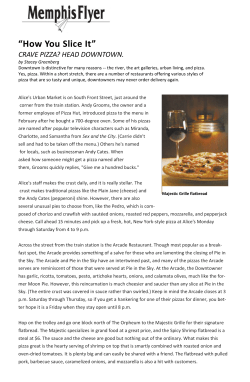 to the PDF - The Majestic Grille