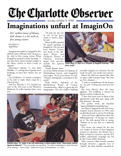 Imaginations unfurl at ImaginOn