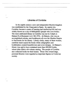 Libraries of Cordoba