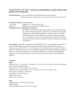 COUNTING COUP - Arlee School Song