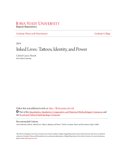 Inked Lives: Tattoos, Identity, and Power