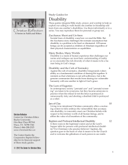 Disability - Baylor University