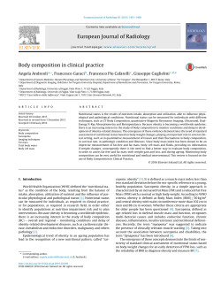 Body composition in clinical practice - ART