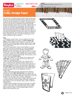 Celtic Design Paper