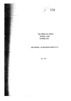 The Denning Law Journal Lord Denning An