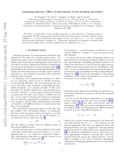 Liesegang patterns: Effect of dissociation of the invading electrolyte