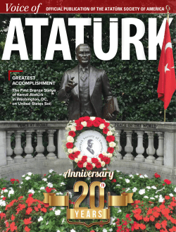 GREATEST ACCOMPLISHMENT - Ataturk Society of America