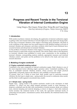 Progress and Recent Trends in the Torsional