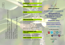 mangroves of asia-pacific countries in view of climate change