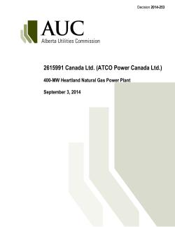 2615991 Canada Ltd. (ATCO Power Canada Ltd.)