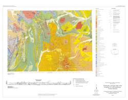 Preliminary Geologic Map of the Ringling 30` x 60` Quadrangle