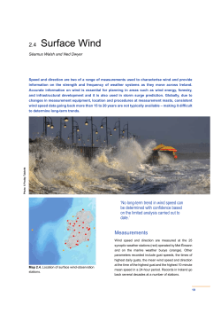 2.4 Surface Wind - Climate Ireland